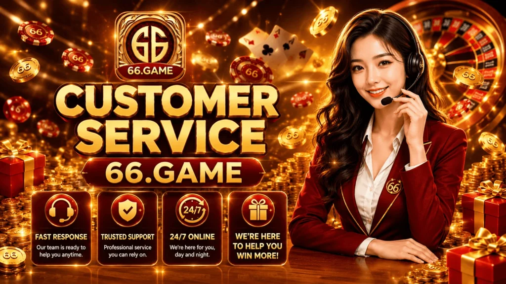 66 Game customer service support available 24/7 with fast response and trusted assistance for online gaming players.