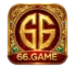 66 Game Official Logo featuring a premium gold emblem with red background and luxury branding design